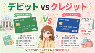 学生向け｜デビットカードとは？クレジットカードとの違い・どっちを選ぶべき？