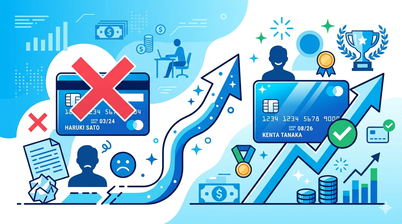 クレジットカードの審査に落ちた学生がやるべき5つのこと